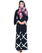 Criss Cross Detailing Abaya