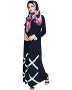 Criss Cross Detailing Abaya