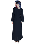 Criss Cross Detailing Abaya