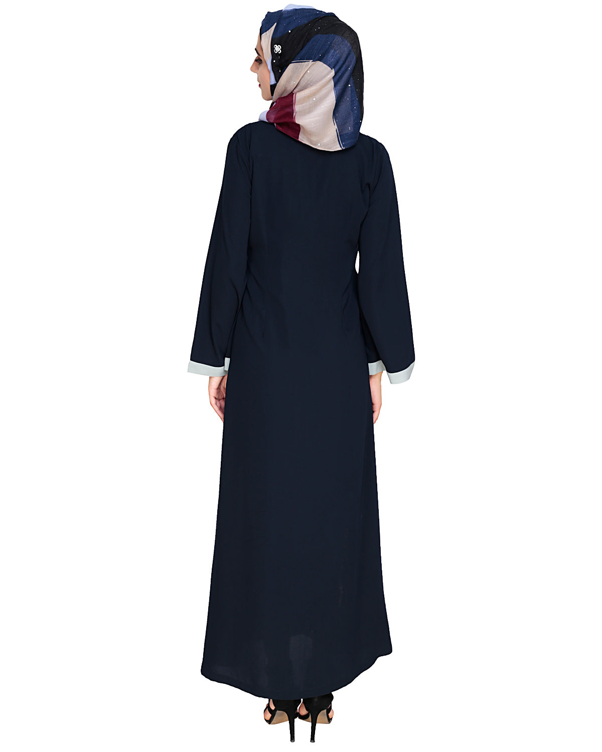 Criss Cross Detailing Abaya