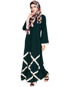Criss Cross Detailing Abaya