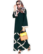 Criss Cross Detailing Abaya
