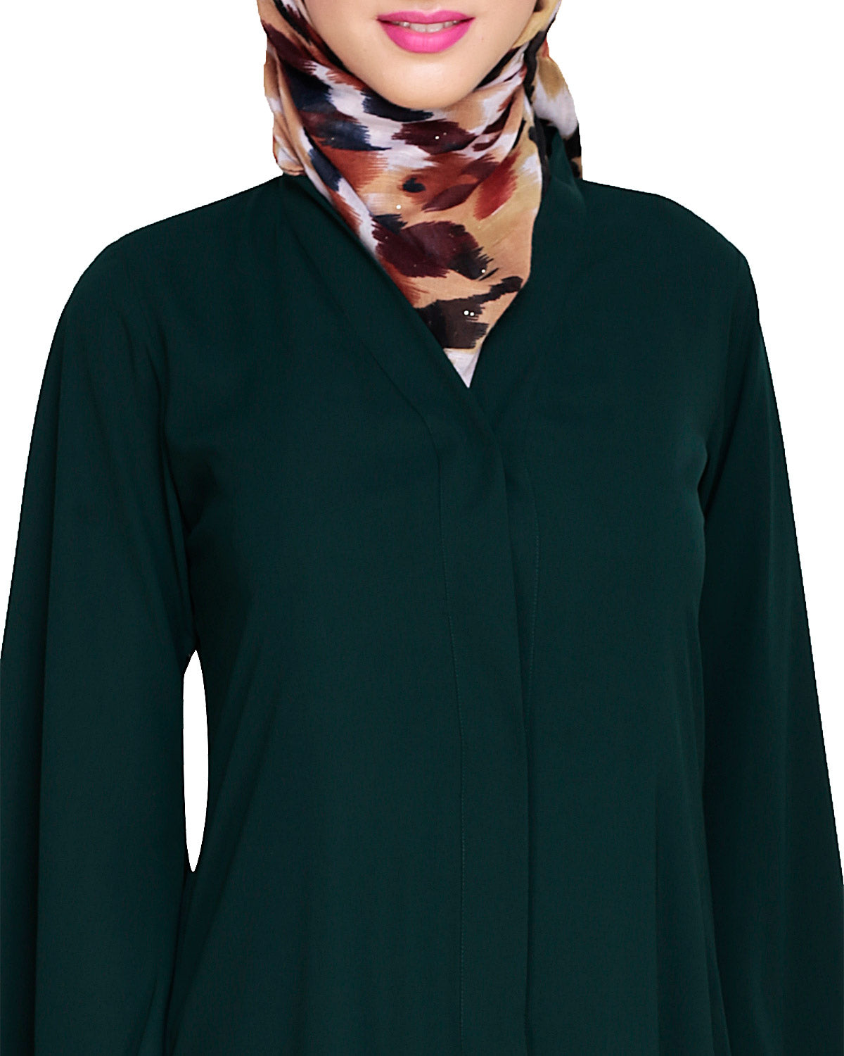Criss Cross Detailing Abaya