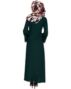 Criss Cross Detailing Abaya