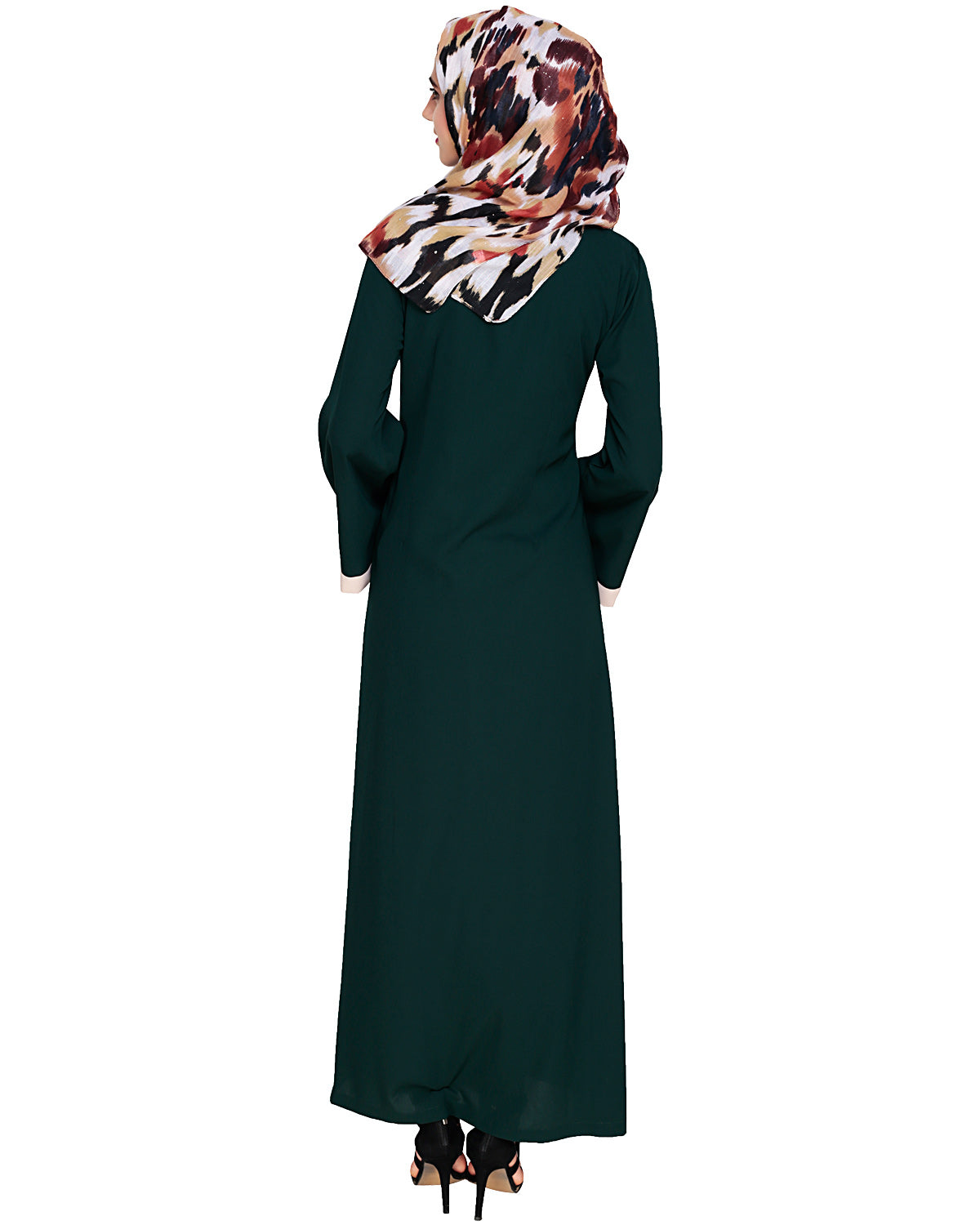 Criss Cross Detailing Abaya