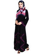 Criss Cross Detailing Abaya
