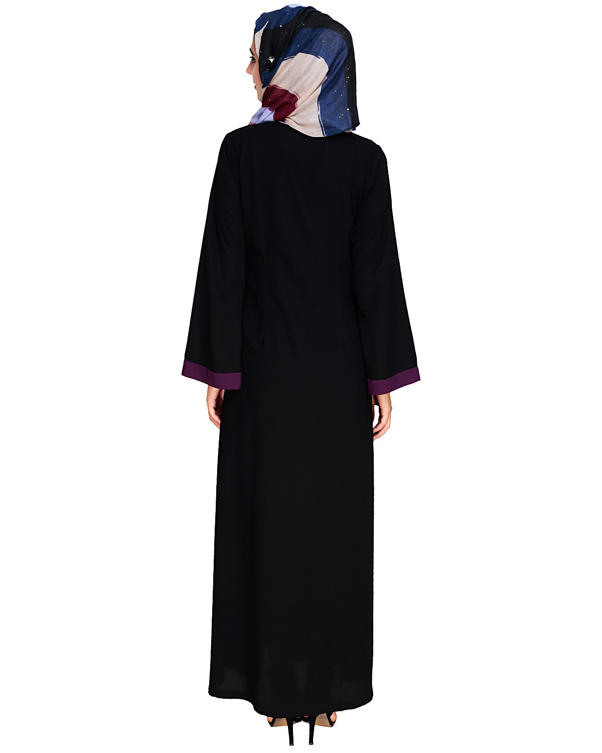 Criss Cross Detailing Abaya