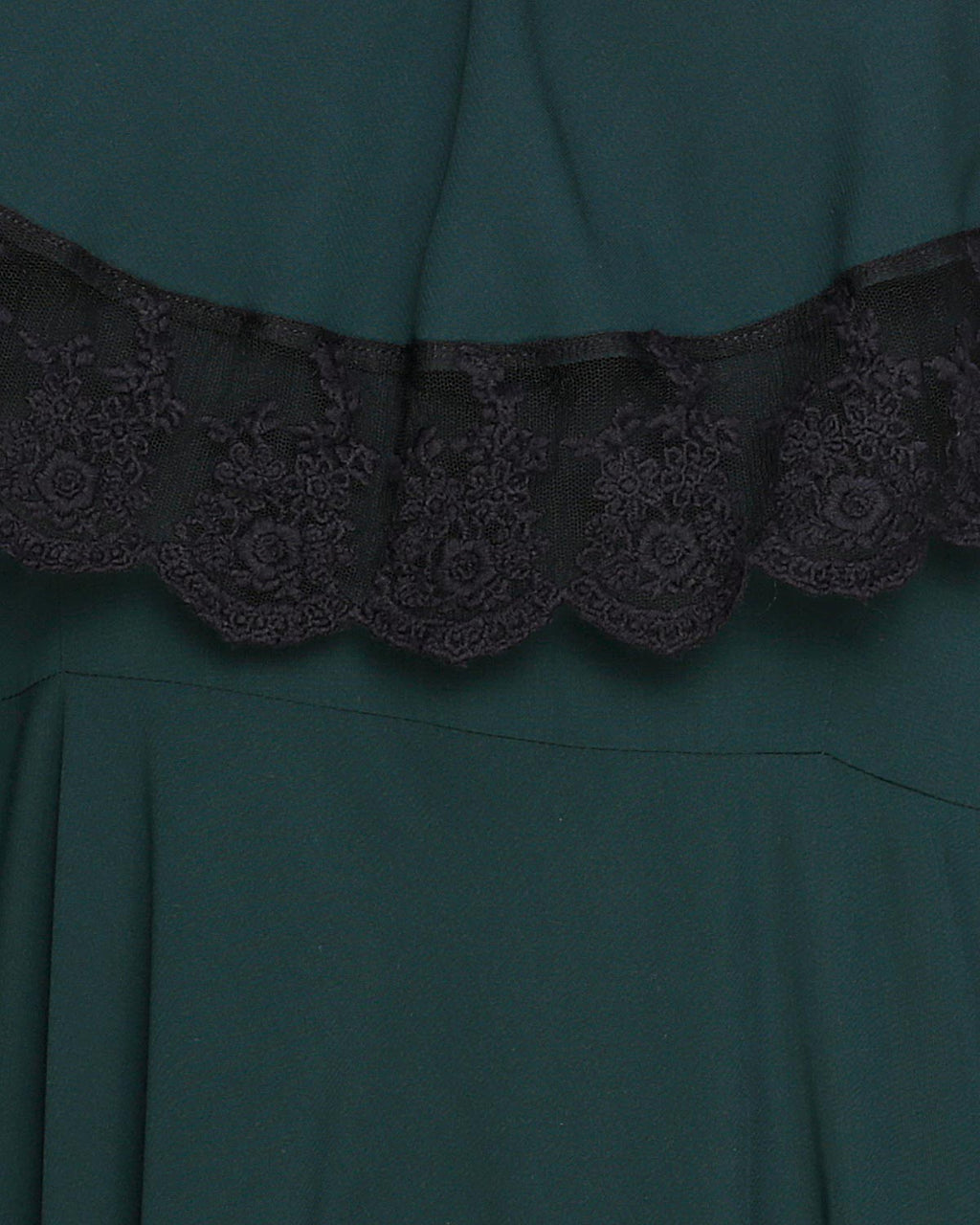 Flouncy Laced Abaya