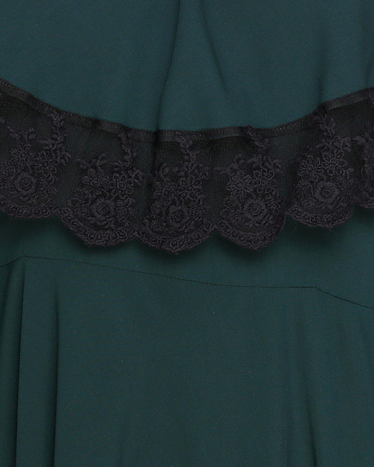 Flouncy Laced Abaya