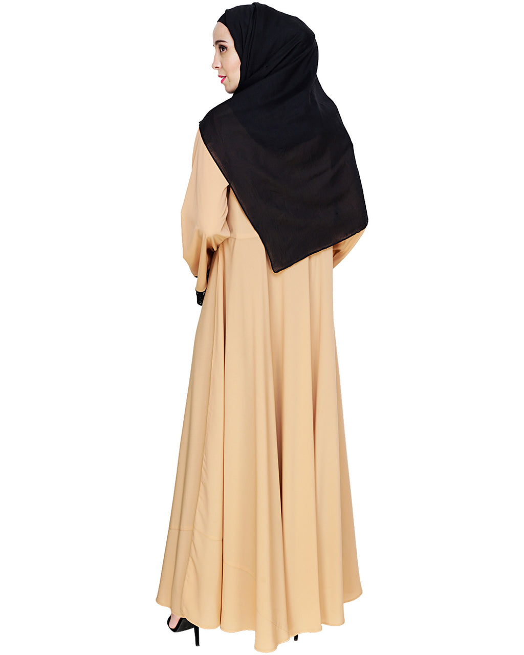 Flouncy Laced Abaya