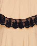 Flouncy Laced Abaya