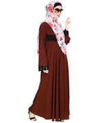 Flouncy Laced Abaya