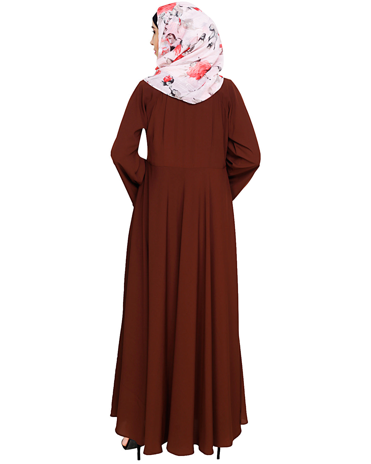 Flouncy Laced Abaya