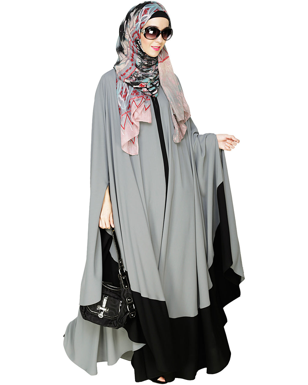 Colour Block Irani Kaftan