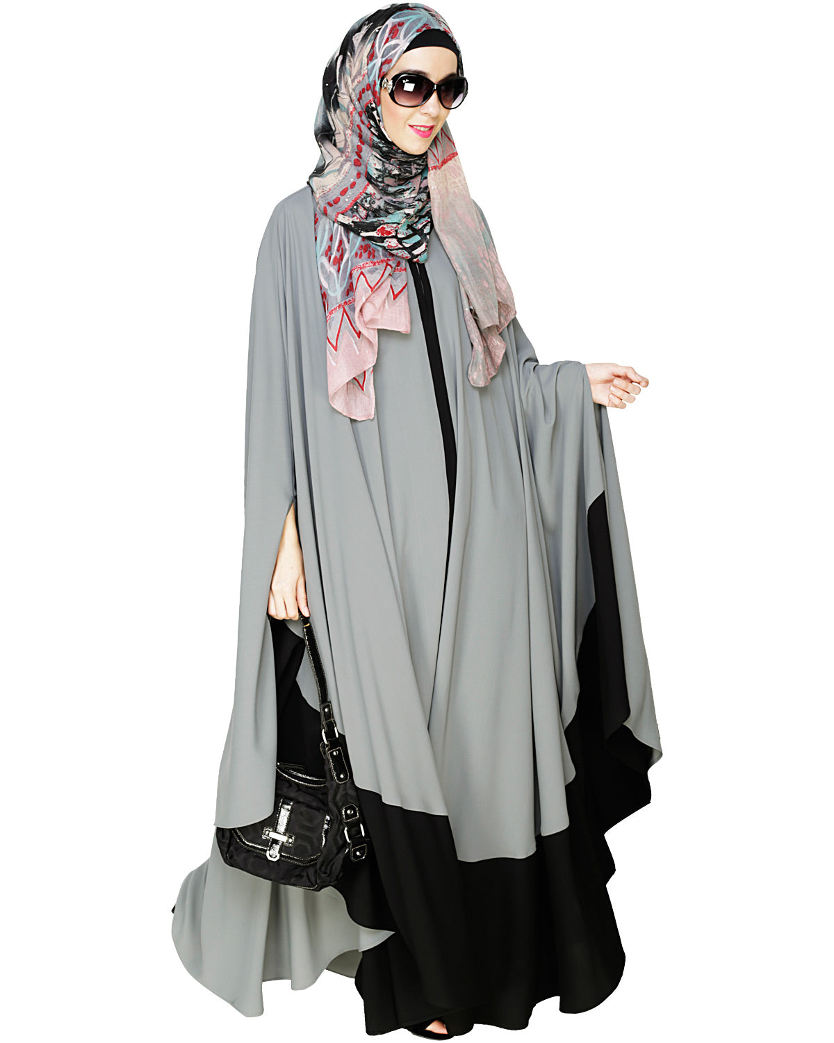 Colour Block Irani Kaftan