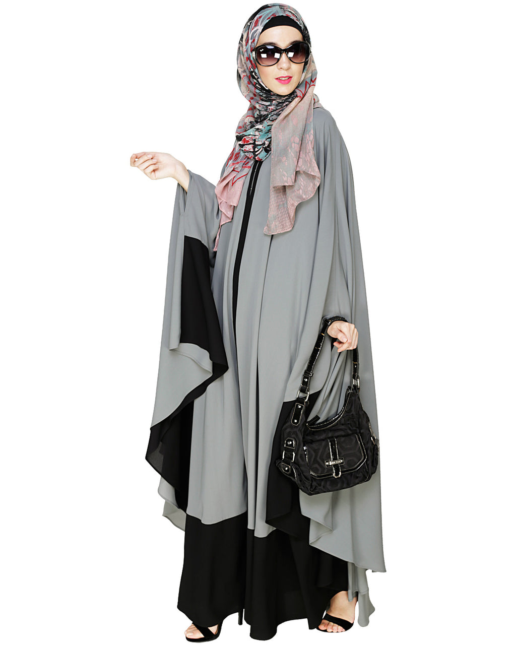 Colour Block Irani Kaftan