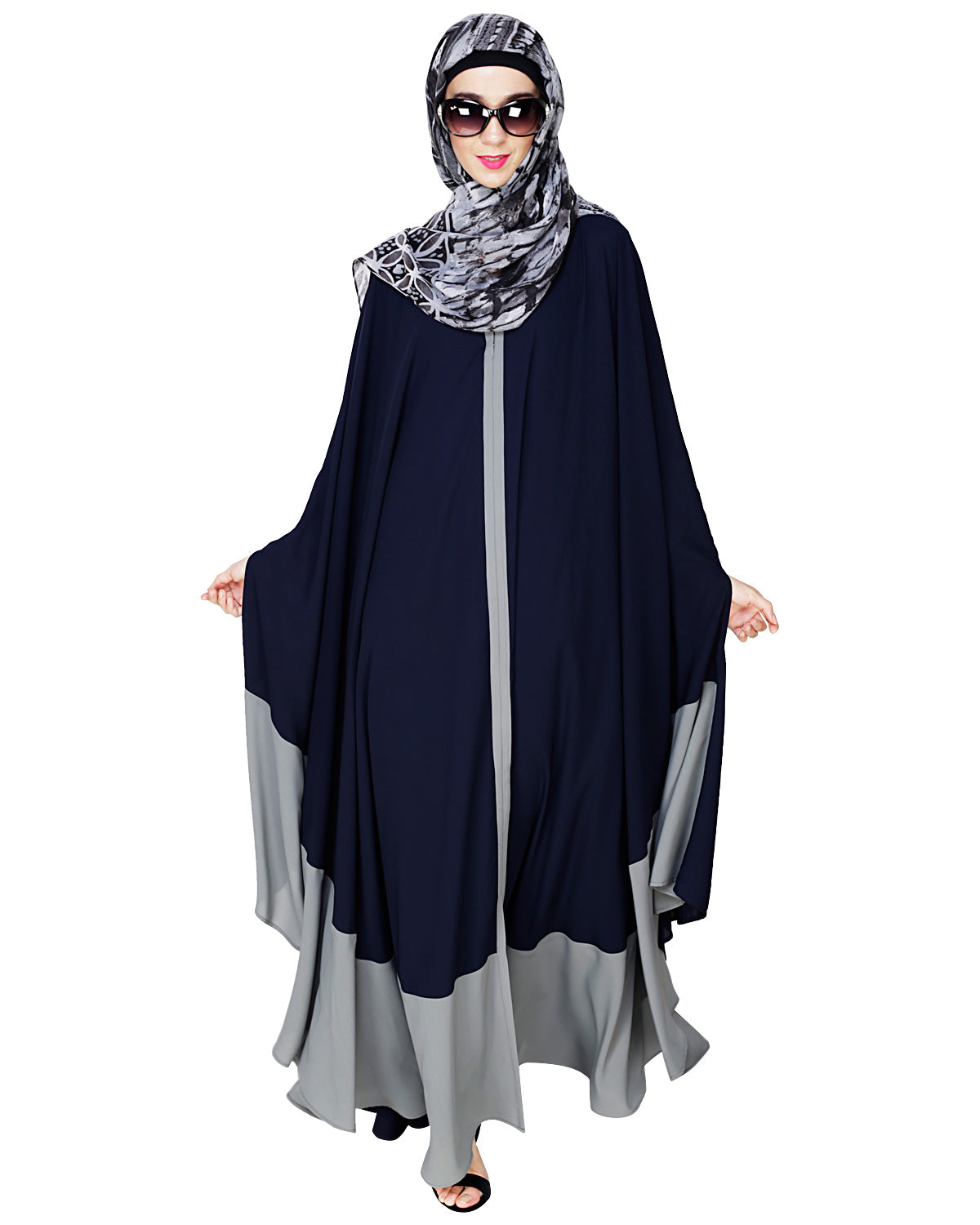 Colour Block Irani Kaftan