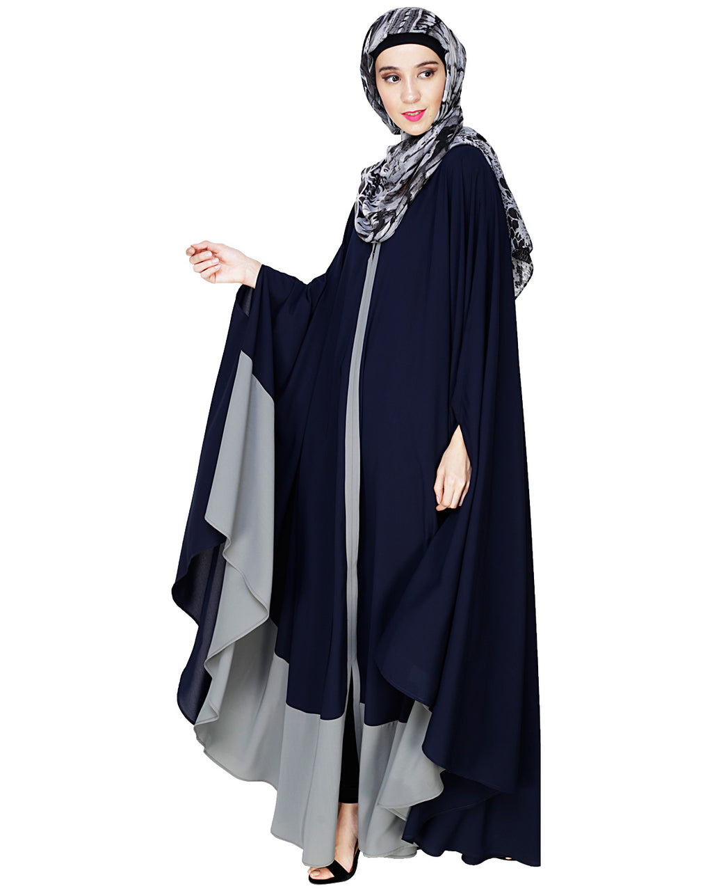 Colour Block Irani Kaftan