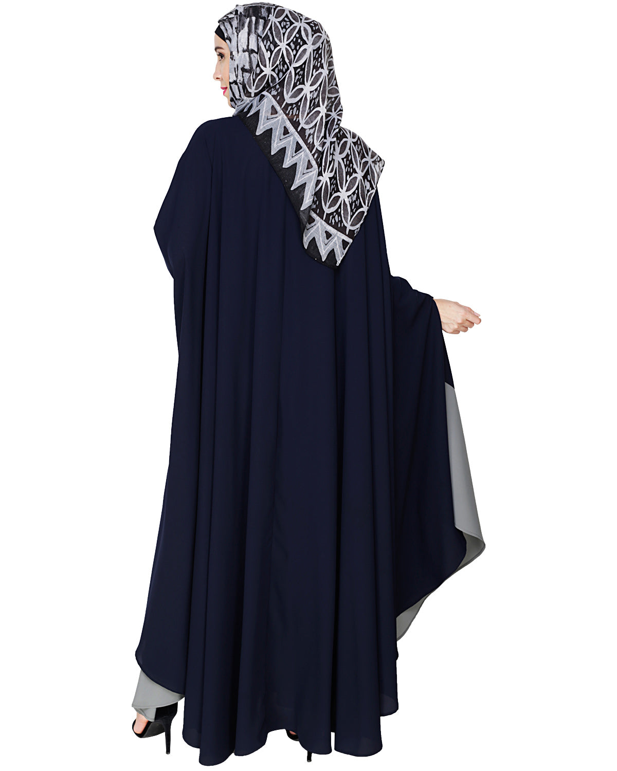 Colour Block Irani Kaftan