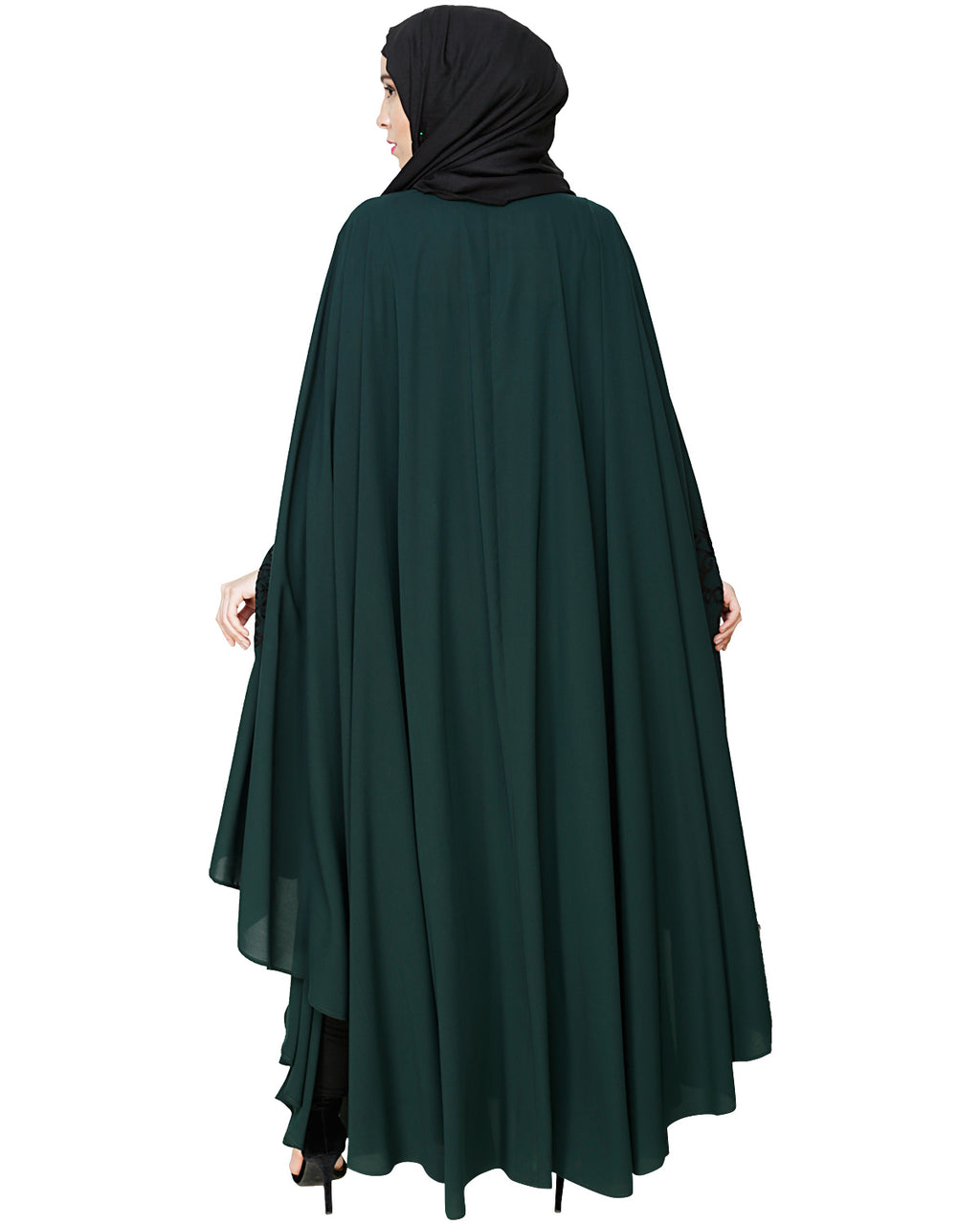 Delicate Embroidered Irani Kaftan