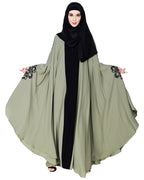 Delicate Embroidered Irani Kaftan