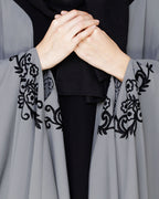 Delicate Embroidered Irani Kaftan