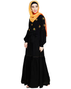 Dreamy Floral Embroiderd Abaya