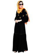 Dreamy Floral Embroiderd Abaya