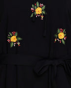 Dreamy Floral Embroiderd Abaya