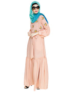 Dreamy Floral Embroiderd Abaya