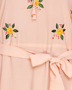 Dreamy Floral Embroiderd Abaya