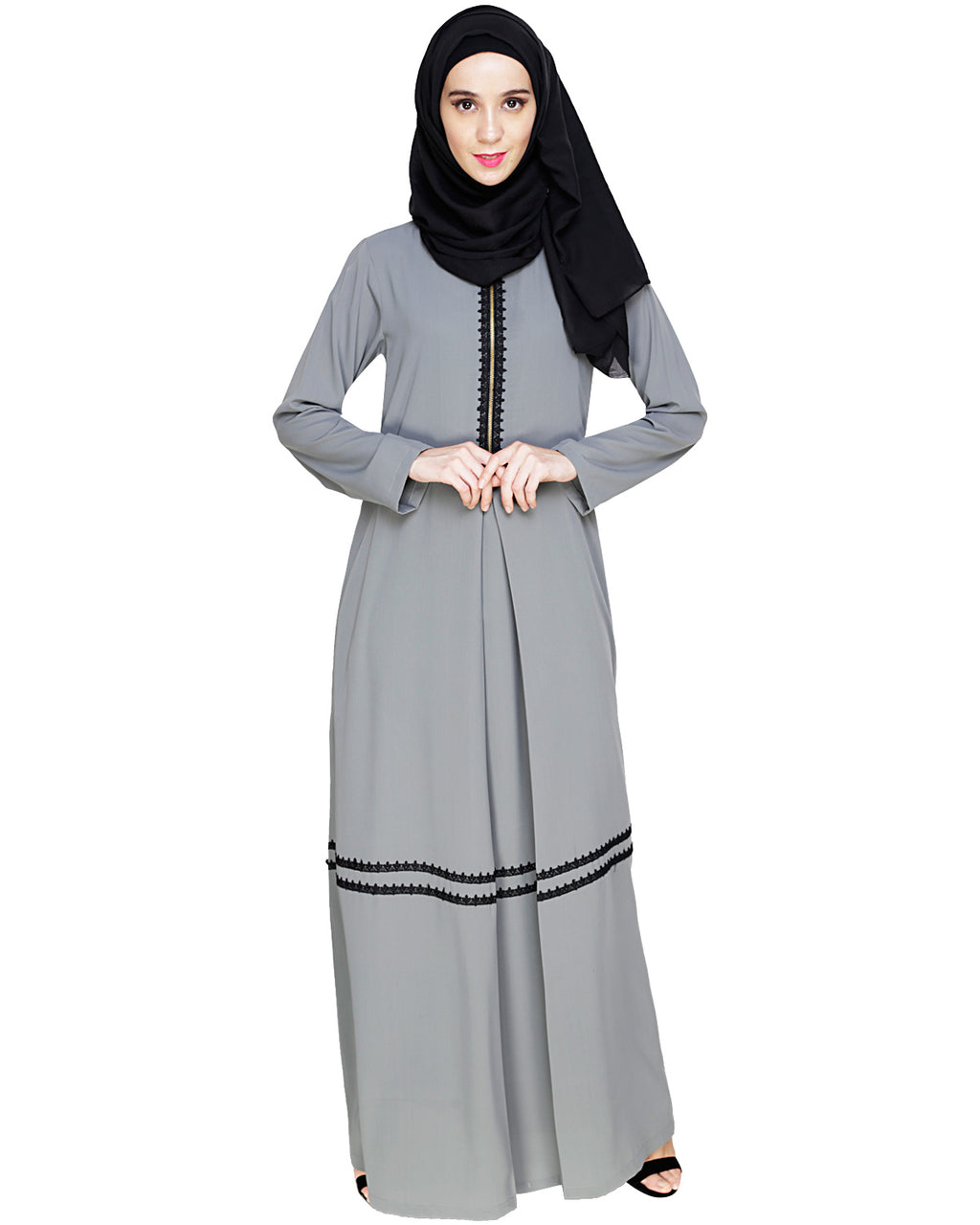 Graceful Lacy Abaya