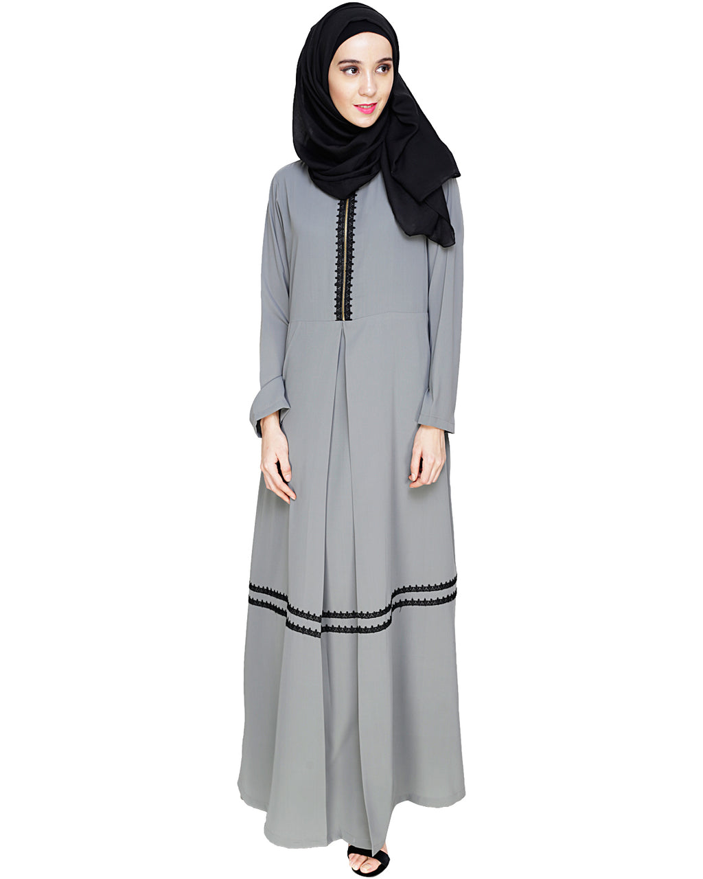 Graceful Lacy Abaya