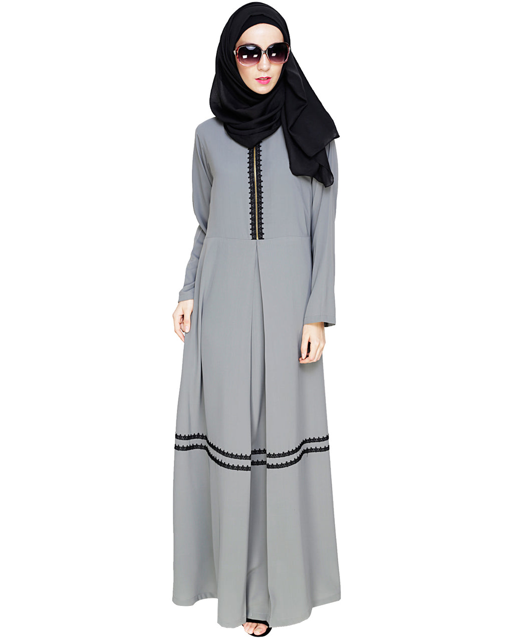 Graceful Lacy Abaya