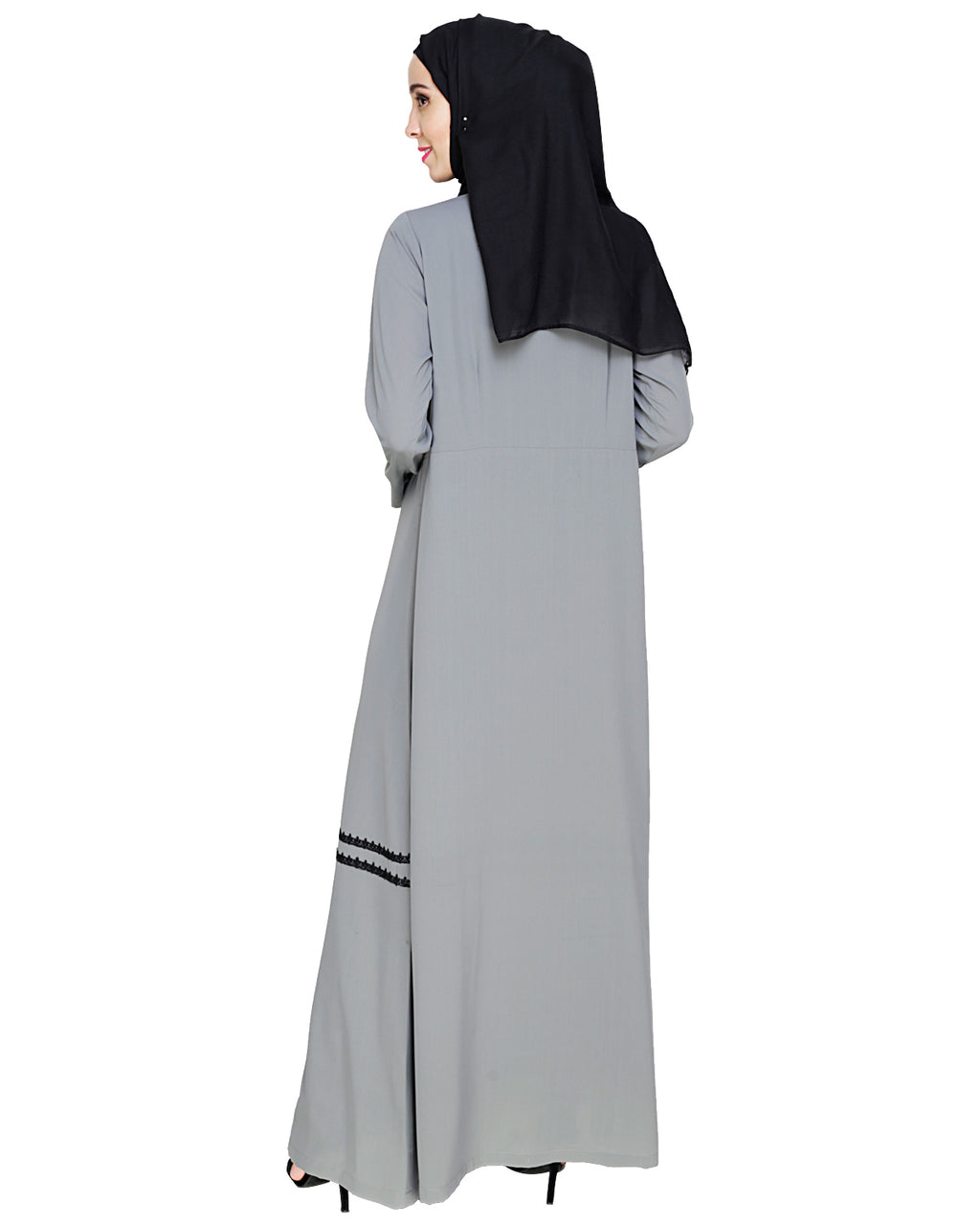 Graceful Lacy Abaya