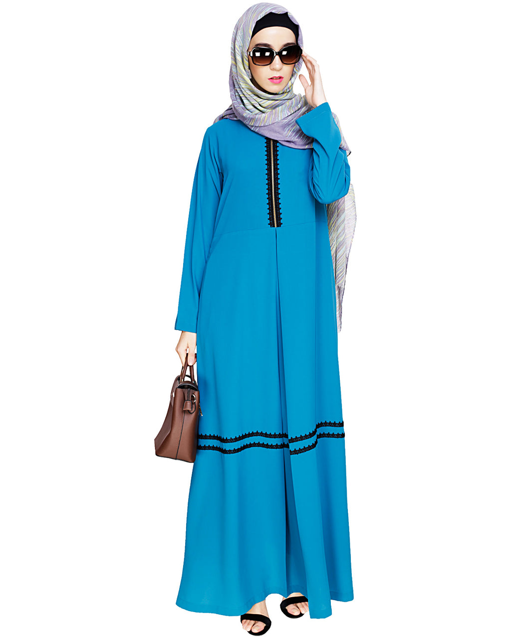 Graceful Lacy Abaya