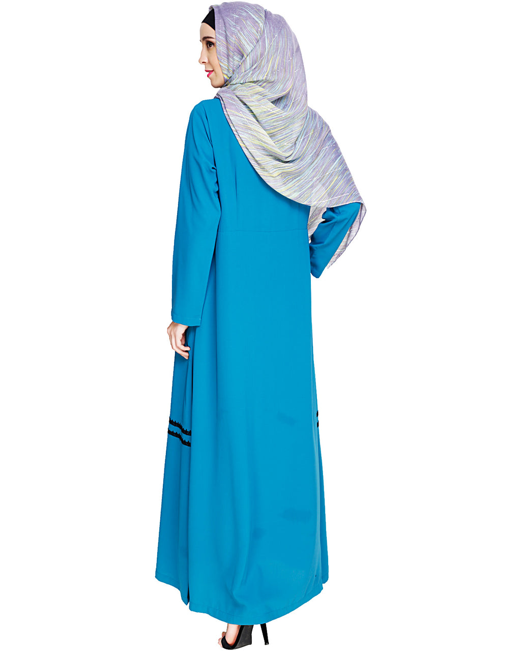 Graceful Lacy Abaya