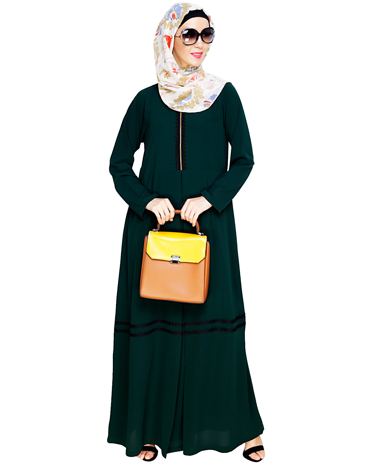 Graceful Lacy Abaya