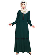 Graceful Lacy Abaya