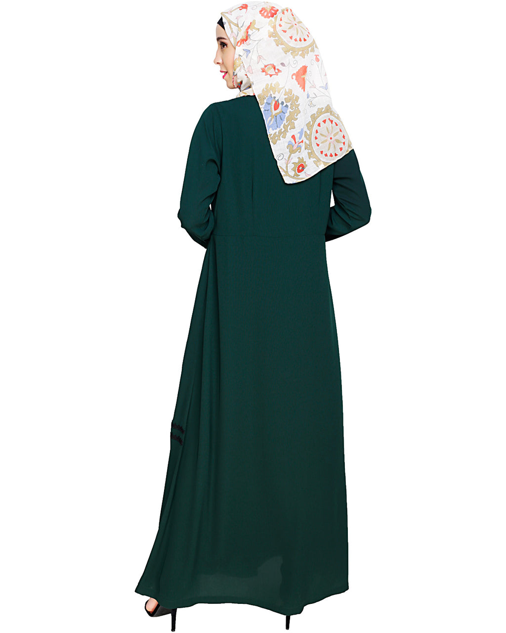 Graceful Lacy Abaya