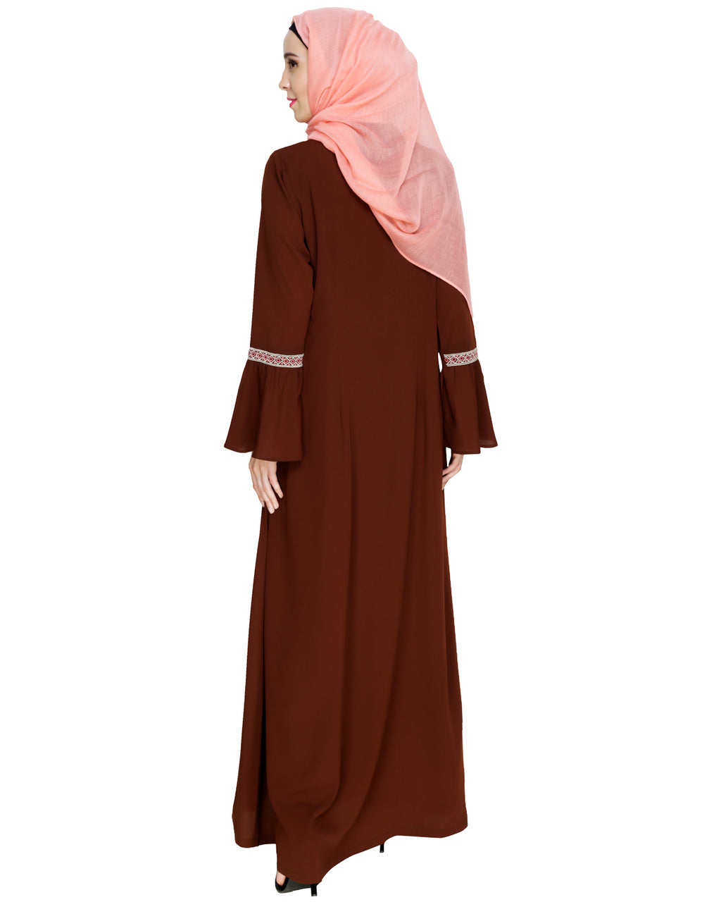 Boho Embroidered Abaya