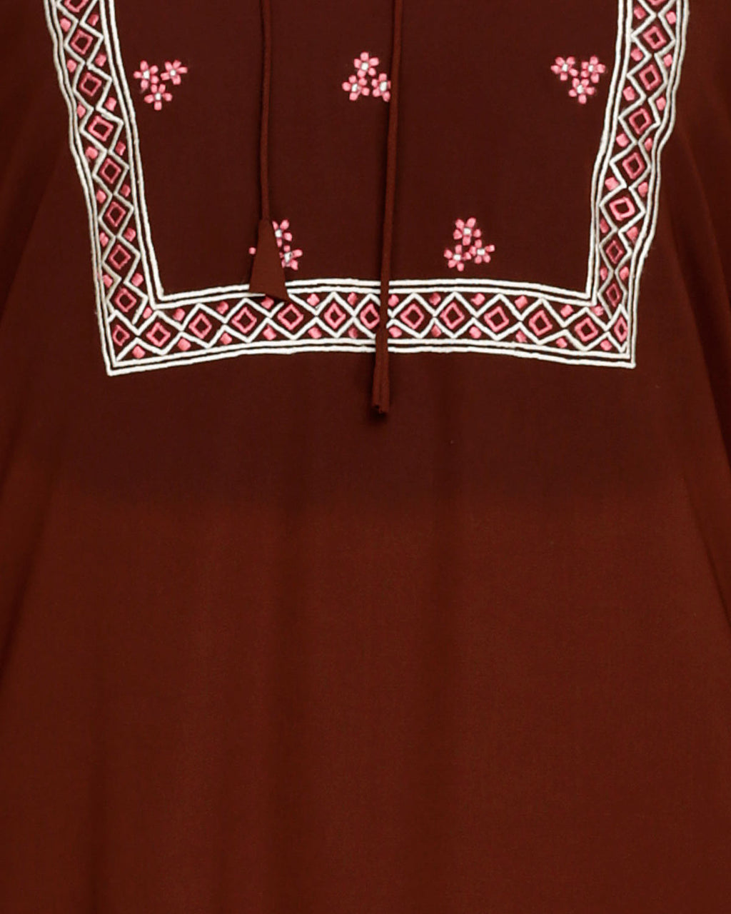 Boho Embroidered Abaya