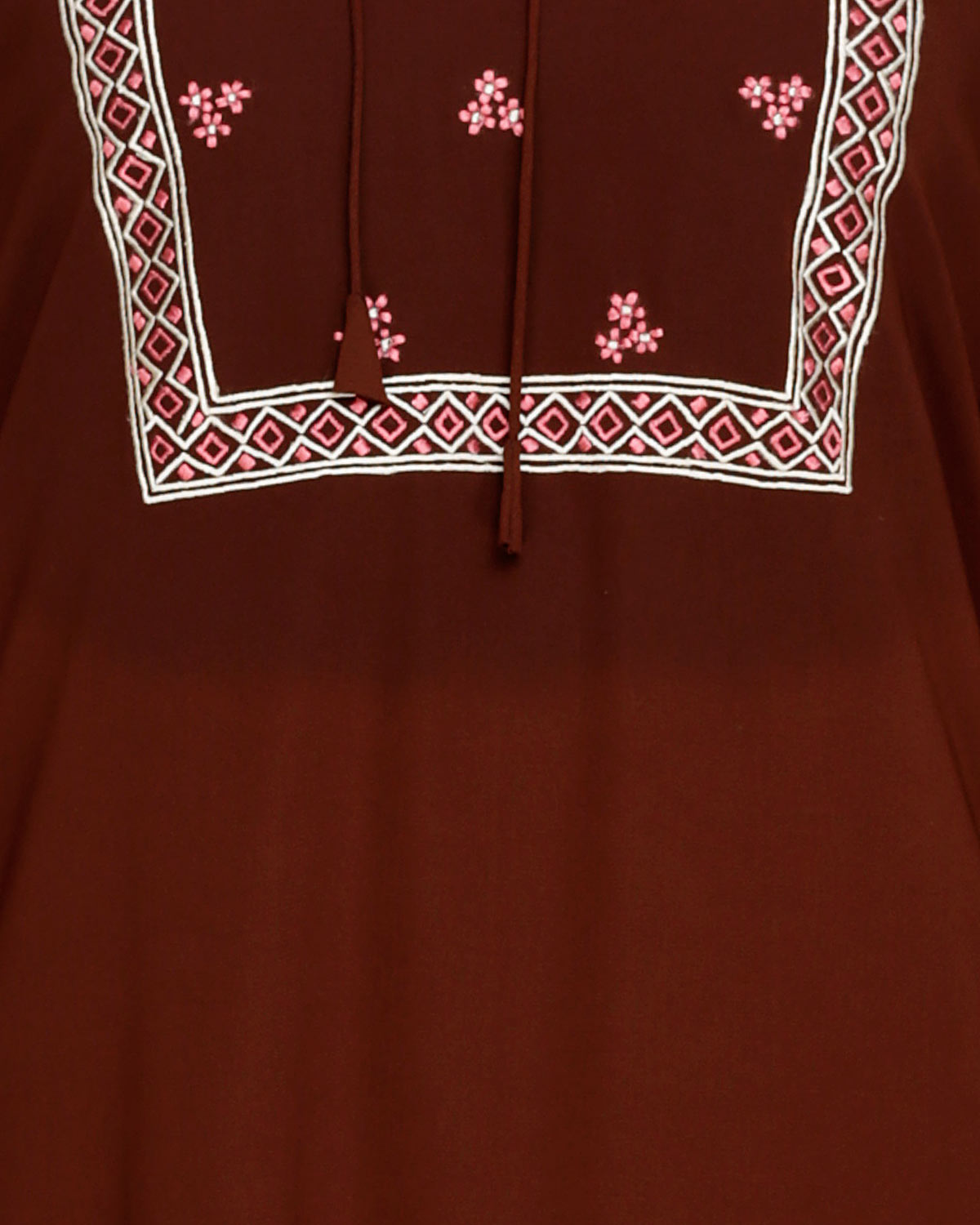Boho Embroidered Abaya