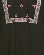 Boho Embroidered Abaya