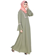 Boho Embroidered Abaya