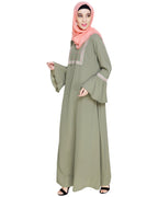 Boho Embroidered Abaya