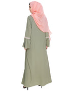 Boho Embroidered Abaya