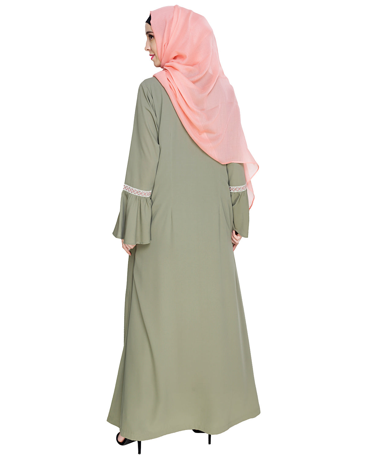 Boho Embroidered Abaya
