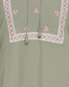 Boho Embroidered Abaya