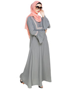 Boho Embroidered Abaya